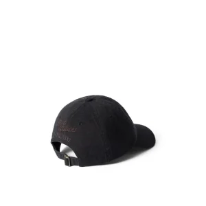 Alternative view of R.M.Williams Longhorn Twill Cap - Black Wash