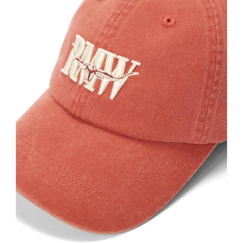 R.M.Williams Heritage Twill Cap - Red Ochre - Image 2