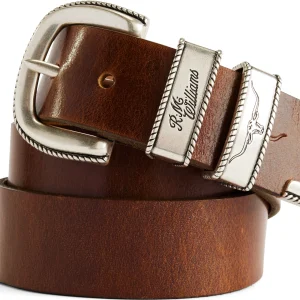 Alternative view of R.M.Williams Rope Drover Belt – Pull-Up Double-Butt Solid Hide Leather
