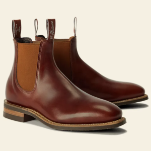 R.M.Williams Craftsman Boot – Mid Brown Saddle Pull-Up Leather