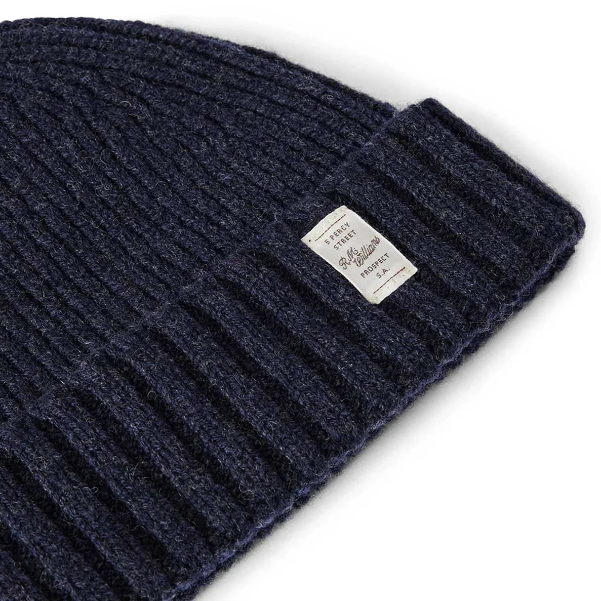 R.M.Williams Bowen Wool Beanie – Navy - Image 2